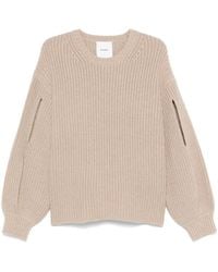 Nanushka - Cut Out-Detail Sweater - Lyst