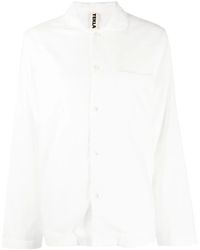 Tekla - Top de pijama con parche en el pecho - Lyst