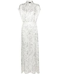Fabiana Filippi - Elegant Silk Mini Dress For - Lyst