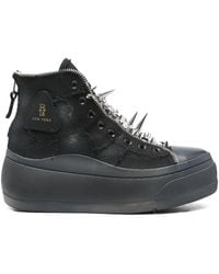 R13 - Zip-Detail Sneakers - Lyst