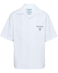 Prada - Gestreept Overhemd - Lyst
