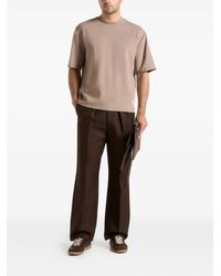 Manière De Voir - Paul T-Shirt mit rundem Ausschnitt - Lyst