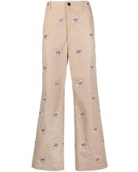 Junya Watanabe - X Roy Lichtenstein Cotton Chino Trousers - Lyst