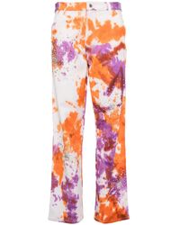 Des Phemmes - Jean Tie-Dye À Ornements En Cristal - Lyst