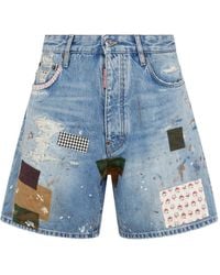DSquared² - Boxer Con Design Patchwork - Lyst