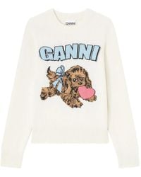 Ganni - Puppy セーター - Lyst