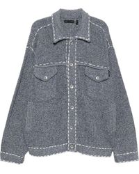 FIVE CM - ニットジャケット - Lyst
