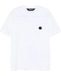 Just Cavalli - Logo Plaque Cotton Jersey Tee - Lyst