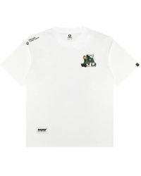 Aape By A Bathing Ape - Aaper Graphic-Print Cotton T-Shirt - Lyst