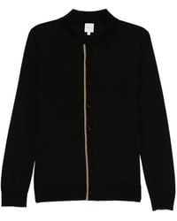 Paul Smith - Washable Wool Collared Cardigan - Lyst