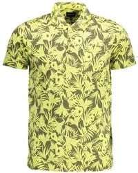 GANT - Floral-Print Cotton Polo Shirt - Lyst