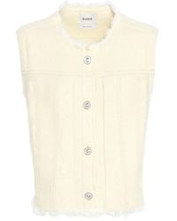 Barrie - Chaleco Vaquero Con Flecos - Lyst