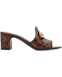 Ferragamo - 50Mm Gancini-Buckle Mules - Lyst
