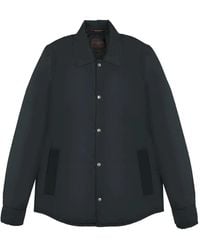 Montedoro - Padded Snap Overshirt - Lyst