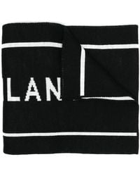Moschino - Logo-Intarsia Scarf - Lyst