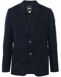 BOSS - C-Hanry Single-Breasted Blazer - Lyst