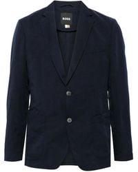BOSS - C-Hanry Single-Breasted Blazer - Lyst