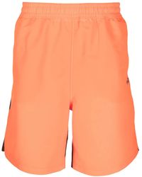 Off-White c/o Virgil Abloh - Diag Surfer Striped Swim Shorts - Lyst