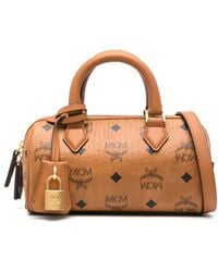 MCM - Mini Ella Boston Tote Bag - Lyst