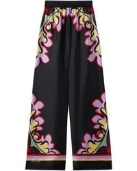 La DoubleJ - Floral-Print Trousers - Lyst