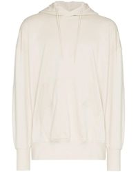 Y-3 - Logo Printed Cotton Hoodie - Lyst