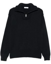 Daniele Fiesoli - Ribbed-Knit Half-Zip Sweater - Lyst