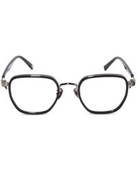 A Bathing Ape - Runde Brille Mit Haimuster - Lyst