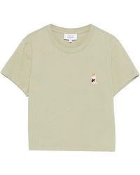 Maison Kitsuné - Dressed Fox Cotton T-Shirt - Lyst