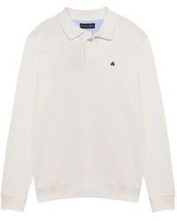 Brooks Brothers - Geribbeld Katoenen Poloshirt - Lyst