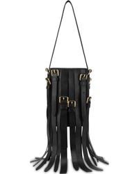 Moschino - Borsa A Tracolla Con Frange - Lyst