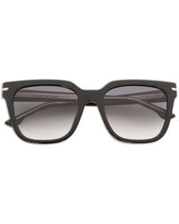 Victoria Beckham - Lunettes De Soleil Carrées À Monture Oversize - Lyst