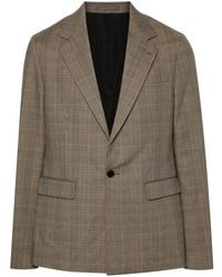 AllSaints - Maffrett Fine-Check Blazer - Lyst