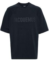 Jacquemus - Top Le T-shirt Typo a maniche lunghe - Lyst