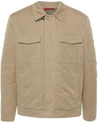 Fay - Wool Shirt Jacket - Lyst
