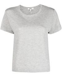 Agolde - Adine Shrunken Cropped T-shirt - Lyst