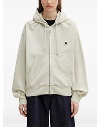 Carhartt - Nelson Logo-Patch Hoodie - Lyst