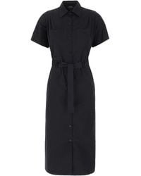 A.P.C. - Robe-Chemise En Coton - Lyst