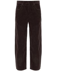 Agolde - Low Curve Ribfluwelen Broek - Lyst