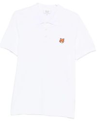 Maison Kitsuné - Fox Head Polo Shirt - Lyst
