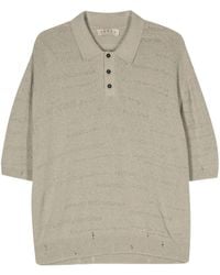 Paura - Adam Cotton-blend Polo Shirt - Lyst
