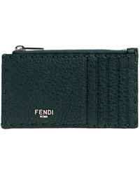 Fendi - Selleria Leather Cardholder - Lyst