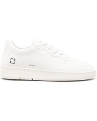 Date - Court Basic Leather Sneakers - Lyst