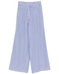 P.A.R.O.S.H. - Striped Drawstring Trousers - Lyst