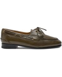 Bally - Pathy Leather Lace-Up Loafers - Lyst