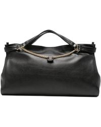 Orciani - Chain-Link Leather Tote Bag - Lyst