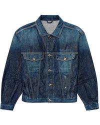 DIESEL - Veste D-Denver-Cl En Jean - Lyst