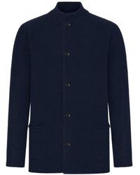 Roberto Collina - Button-Up High-Neck Jacket - Lyst