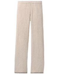 UGG - Rylynn Cable-Knit Trousers - Lyst