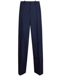 Marni - Pressed-Crease Tailored Trousers - Lyst