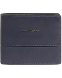 Piquadro - Logo-Lettering Wallet - Lyst